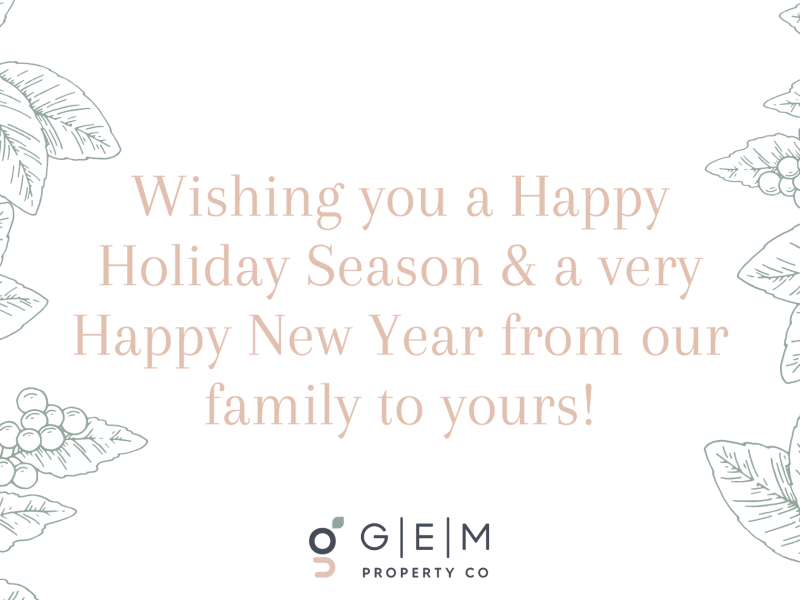 Wishing you a Happy Holiday Season & a very Happy New Year from our family to yours! (1)